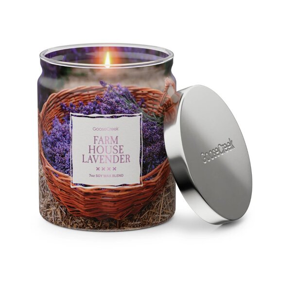 GOOSE CREEK Farm House Lavender Candle NWT - Picture 2 of 4